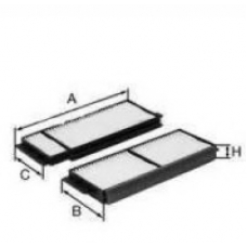 XC286 UNIFLUX FILTERS Фильтр, воздух во внутренном пространстве