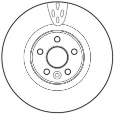 562652BC BENDIX Тормозной диск