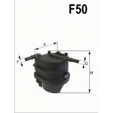 WF8363 QUINTON HAZELL Фильтр топливный
