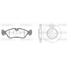 83863.00 WOKING Комплект тормозов, дисковый тормозной механизм