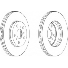 DDF466-1 FERODO Тормозной диск