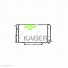 31-0592 KAGER Радиатор, охлаждение двигателя
