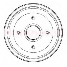 329703B BENDIX Тормозной барабан