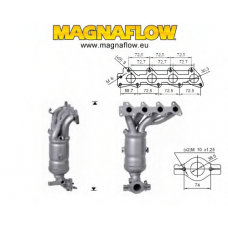 64102 MAGNAFLOW Катализатор