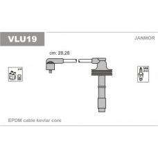 VLU19 JANMOR Комплект проводов зажигания