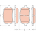 GDB1755 TRW Комплект тормозных колодок, дисковый тормоз
