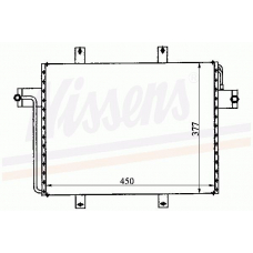 94237 NISSENS Конденсатор, кондиционер