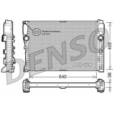 DRM17014 DENSO Радиатор, охлаждение двигателя