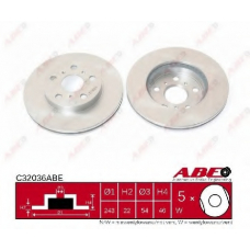 C32036ABE ABE Тормозной диск