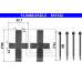 13.0460-0122.2 ATE Комплектующие, колодки дискового тормоза