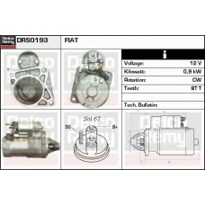 DRS0193 DELCO REMY Стартер