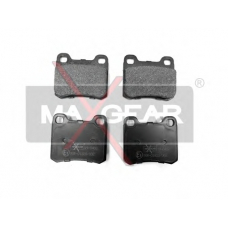 19-0402 MAXGEAR Комплект тормозных колодок, дисковый тормоз