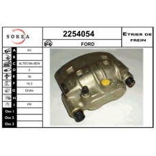 2254054 EAI Тормозной суппорт