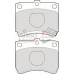 ADB3182 COMLINE Комплект тормозных колодок, дисковый тормоз