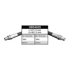 HBS4625 QUINTON HAZELL Тормозной шланг