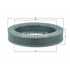 LX 917 KNECHT Воздушный фильтр