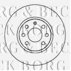 BBD4253 BORG & BECK Тормозной диск