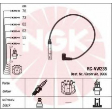 0966 NGK Комплект проводов зажигания
