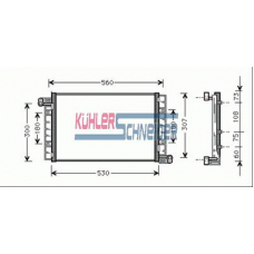 1720031 KUHLER SCHNEIDER Конденсатор, кондиционер