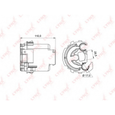 LF994M LYNX Фильтр топливный