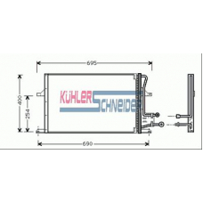 1823601 KUHLER SCHNEIDER Конденсатор, кондиционер