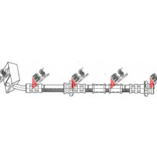 SL 3786 ABS Тормозной шланг