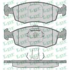 05P785 LPR Комплект тормозных колодок, дисковый тормоз