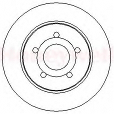 562361B BENDIX Тормозной диск