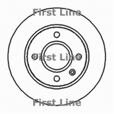 FBD037 FIRST LINE Тормозной диск
