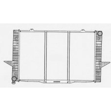 0100533 BEHR Radiator