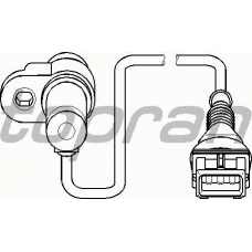 500 988 TOPRAN Датчик частоты вращения, управление двигателем