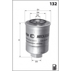 LFDS132 LUCAS FILTERS Топливный фильтр