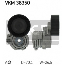 VKM 38350 SKF Натяжной ролик, поликлиновой  ремень