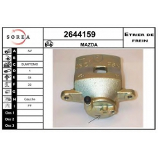 2644159 EAI Тормозной суппорт