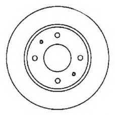 561592BC BENDIX Тормозной диск