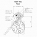 MS4-400 PRESTOLITE ELECTRIC Стартер