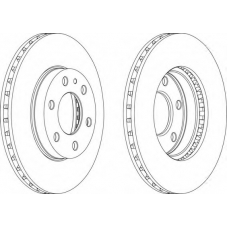 FCR314A FERODO Тормозной диск