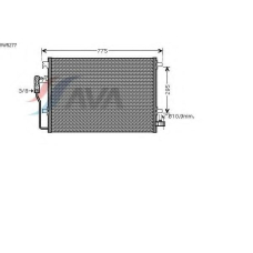VW5277 AVA Конденсатор, кондиционер