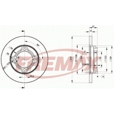 BD-3252 FREMAX Тормозной диск