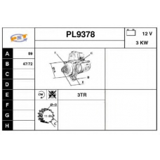 PL9378 SNRA Стартер