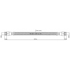 VBH760 MOTAQUIP Тормозной шланг