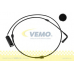 V20-72-5114 VEMO/VAICO Сигнализатор, износ тормозных колодок