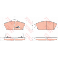 DP1010.10.0015 Dr!ve+ Комплект тормозных колодок, дисковый тормоз