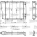 810872 VALEO Радиатор, охлаждение двигателя