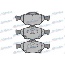 AC800281D AC Delco Комплект тормозных колодок, дисковый тормоз