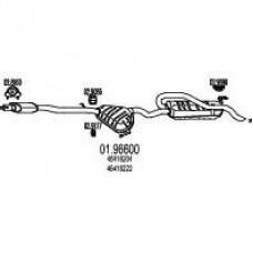 01.96600 MTS Глушитель выхлопных газов конечный