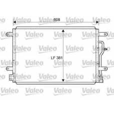 818190 VALEO Конденсатор, кондиционер