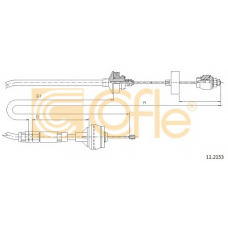 11.2153 COFLE Трос, управление сцеплением