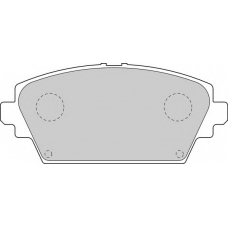 DBP331580 DURON Комплект тормозных колодок, дисковый тормоз