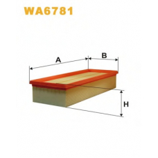 WA6781 WIX Воздушный фильтр